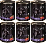 DOLINA NOTECI PIPER mokré krmivo pre psov RABBIT 6x800 g