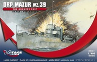 MIRAGE 400202 1:400 ORP MAZUR wz.39 [Poľská loď