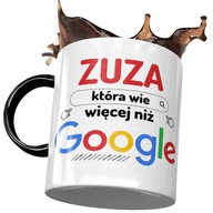 Čierny hrnček pre Zuzu Zuzanna Friend ako darček s potlačou a fotkou Čierny hrnček pre Zuzu Zuzanna Friend ako darček s potlačou a fotkou