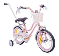Dievčenský bicykel 14 palcový Heart bike ružový