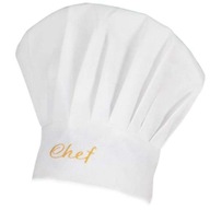 CHEF klobúk kostým šéfkuchára CHEF CHEF CHEF klobúk kostým šéfkuchára CHEF CHEF