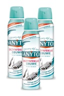 3X SANYTOL Antibakteriálny deodorant do topánok 3X SANYTOL Antibakteriálny deodorant do topánok