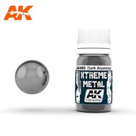AK INTERACTIVE 480 XTREME METAL - TMAVÝ HLINÍK 30ml AK INTERACTIVE 480 XTREME METAL - TMAVÝ HLINÍK 30ml