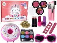 Make-up sada pre deti, laky na nechty, očné tiene