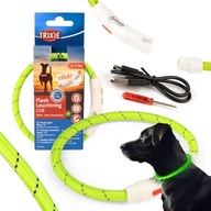 Svietiaci LED obojok pre psa Reflexný nastaviteľný remienok USB XS - S: 35 cm Svietiaci LED obojok pre psa Reflexný nastaviteľný remienok USB XS - S: 35 cm