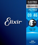 ELIXIR 12025 struny (09-46) Struny pre elektrickú gitaru ELIXIR 12025 struny (09-46) Struny pre elektrickú gitaru