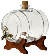 Sud sud, sklenená misa s kohútikom, 2L Sud sud, sklenená misa s kohútikom, 2L
