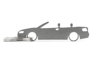 Nerezová kľúčenka Audi A4 B6 kabriolet Nerezová kľúčenka Audi A4 B6 kabriolet
