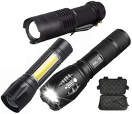 3 x nabíjateľná LED POLICAJNÁ TAKTICKÁ BATERKA 3 x nabíjateľná LED POLICAJNÁ TAKTICKÁ BATERKA