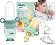 NENO GUSTO TEETHER cumlík NA PODÁVANIE JEDLA OVOCNÉ JEDLO LYŽIČKOU NENO GUSTO TEETHER cumlík NA PODÁVANIE JEDLA OVOCNÉ JEDLO LYŽIČKOU