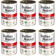 Dolina Noteci Prémiové mokré krmivo pre psov bohaté na hovädzie mäso 400 g Dolina Noteci Prémiové mokré krmivo pre psov bohaté na hovädzie mäso 400 g