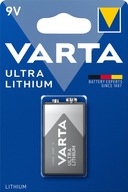 1X VARTA LITHIUM PROFESSIONAL 9V (BLISTER) 1X VARTA LITHIUM PROFESSIONAL 9V (BLISTER)