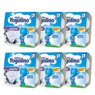 Nestlé Yogolino mlieko a ovocný dezert, čučoriedka po 6 mesiacoch 400 g x6 Nestlé Yogolino mlieko a ovocný dezert, čučoriedka po 6 mesiacoch 400 g x6