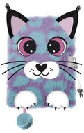 DENNÍK S KOŽUŠINOU VISIACIEHO ZÁMKU LYNX LYNX 3D TYRKYS. DENNÍK S KOŽUŠINOU VISIACIEHO ZÁMKU LYNX LYNX 3D TYRKYS.