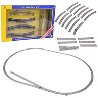 Kovové koľajnice pre štartovací vlak HO, odbočky, vlečka, výhybka, 3m RC0644 Kovové koľajnice pre štartovací vlak HO, odbočky, vlečka, výhybka, 3m RC0644