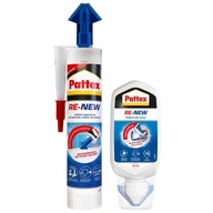 2x OPRAVA SILIKÓNOVÝ PATTEX RE-NEW RENOVATOR BIELY 2x OPRAVA SILIKÓNOVÝ PATTEX RE-NEW RENOVATOR BIELY