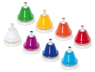Sada hudobných nástrojov Colorful Bells s 8 zvukmi Goki Sada hudobných nástrojov Colorful Bells s 8 zvukmi Goki