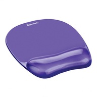 Podložka pod myš a lakťová opierka. FELLOWES CRYSTAL violet Podložka pod myš a lakťová opierka. FELLOWES CRYSTAL violet