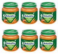 BOBOVITA JABLKÁ A MRKVOVÝ DEZERT 4M+ 6X125G BOBOVITA JABLKÁ A MRKVOVÝ DEZERT 4M+ 6X125G
