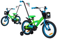 Detský bicykel KARBON ALVIN 16 zeleno-modrý 2022
