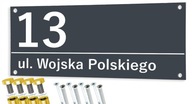 ADRESÁR ČÍSLO DOMU ANTRACITOVÁ 45x20 DIŠTALÁCIE ADRESÁR ČÍSLO DOMU ANTRACITOVÁ 45x20 DIŠTALÁCIE