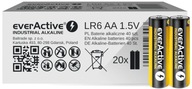 everActive IND LR6 R6 AA alkalické batérie 40 ks