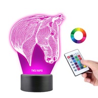 Nočná lampa Jazda na koni 16 LED PLEXIDO Nočná lampa Jazda na koni 16 LED PLEXIDO