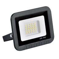HALOGÉNOVÁ LED LAMPA 20W 6500K čierna HALOGÉNOVÁ LED LAMPA 20W 6500K čierna