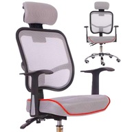 Ergonomická otočná kancelárska stolička z mikrosieťoviny