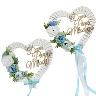 Hearts House of the Bride and Groom 2ks SET farieb Hearts House of the Bride and Groom 2ks SET farieb