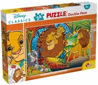 Obojstranné puzzle Plus 24 Leví kráľ Obojstranné puzzle Plus 24 Leví kráľ