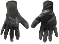 Ochranné rukavice GEKO veľkosť 9 /latexové, čierne hrubé/ G7