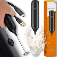 AKUMULÁTOROVÝ MLIEKO NAPEŇOVAČ KÁVY ŠEPATÝ MINI MIXÉR / VYSOKÝ VÝKON / USB AKUMULÁTOROVÝ MLIEKO NAPEŇOVAČ KÁVY ŠEPATÝ MINI MIXÉR / VYSOKÝ VÝKON / USB