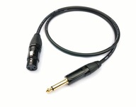 KLOTZ MY206 XLR Jack ROXTONE mikrofónový kábel 1m