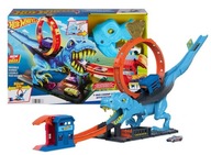 HOT WHEELS T-REX LOOP TRACK SET + aut HOT WHEELS T-REX LOOP TRACK SET + aut