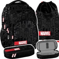 SET ŠKOLSKÉHO BATOHU PRE CHLAPKOV MARVEL BLACK