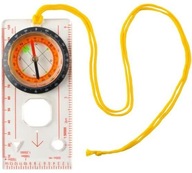 Mapový kompas 360° pohyblivý krúžok | Dvojfarebné a fluorescenčné ihly |
