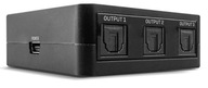 Optický rozbočovač Lindy 70480 Toslink SPDIF 1-3 Optický rozbočovač Lindy 70480 Toslink SPDIF 1-3