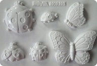 Bedronki Butterfly Form Form na odlievanie odliatkov Bedronki Butterfly Form Form na odlievanie odliatkov