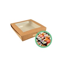 EKO BOX SET SUSHI BALENIE S OKIENKOM 19x13x5 cm 50 kusov EKO BOX SET SUSHI BALENIE S OKIENKOM 19x13x5 cm 50 kusov