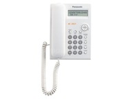 Biely stolný telefón PANASONIC KX-TSC11PDW
