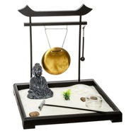 ZEN ZÁHRADNÝ BUDDHA FÓRKA PIESKU RABBLE MINI GONG ZEN ZÁHRADNÝ BUDDHA FÓRKA PIESKU RABBLE MINI GONG