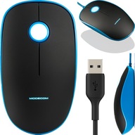 ELEGANTNÁ OPTICKÁ USB MYŠ S DLHÝM 1,8 METROVÝM KÁBLOM ELEGANTNÁ OPTICKÁ USB MYŠ S DLHÝM 1,8 METROVÝM KÁBLOM