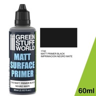Green Stuff World MATT SURFACE PRIMER - ČIERNA - 60ml Green Stuff World MATT SURFACE PRIMER - ČIERNA - 60ml