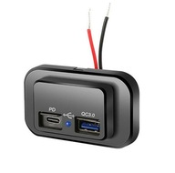 Duálna zásuvka nabíjačky PD USB-C12v Duálna zásuvka nabíjačky PD USB-C12v