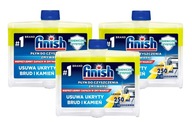 FINISH Tekutý čistič umývačky riadu 3x250ml citrón FINISH Tekutý čistič umývačky riadu 3x250ml citrón