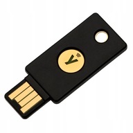 Yubico YubiKey5 čierny bezpečnostný kľúč NFC Yubico YubiKey5 čierny bezpečnostný kľúč NFC
