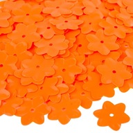 Flitre školské kvety 15mm 120ks Orange
