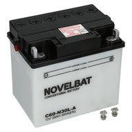 Batéria Novelbat C60-N30L-A 12V 28Ah 300A P+