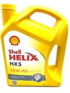 Motorový olej Helix HX5 SAE 15W40; API SN